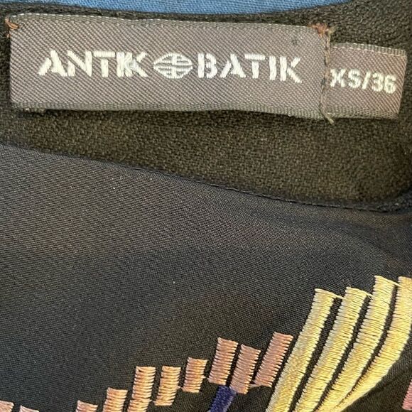 EUC Antik Batik Bridget Blouse Sz. XS - Picture 2 of 6